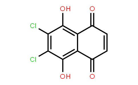 6,7-Dichloro-5,8-dihydroxynaphthalene-1,4-dione